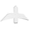 Ekena Millwork Bellingham Architectural Grade PVC Gable Bracket, 48"W x 18"H x 2"D x 6"F, 9/12 Pitch GBP048X18X0206BEL00 - alternate 1